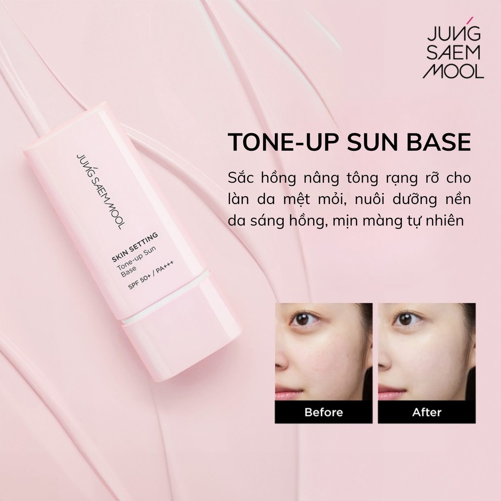 Kem Lót Jung Saem Mool Skin Setting Tone Correcting Base 40ml