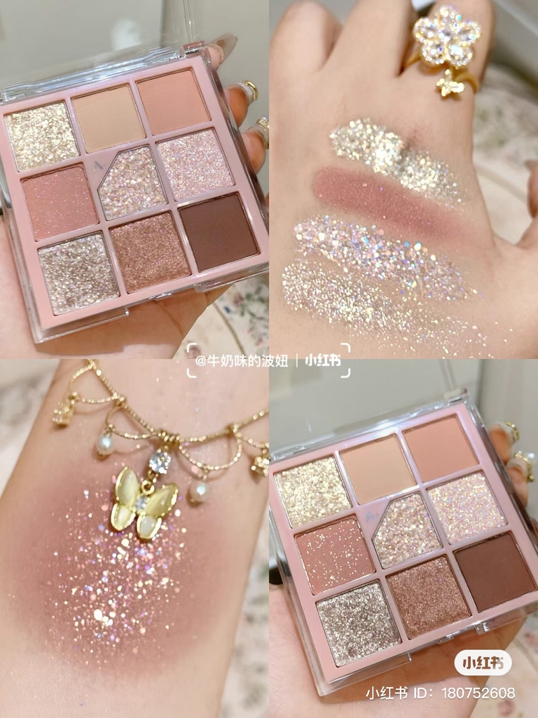 Bảng Mắt Unleashia Glitterpedia Eye Palette 9 ô