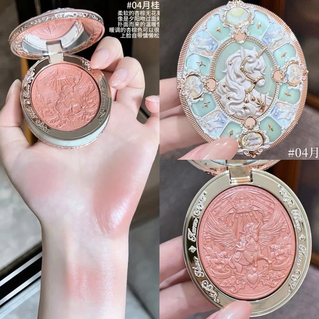 Phấn Má Hồng Hoa Biết Flower Knows Knight Unicorn Satin Blush