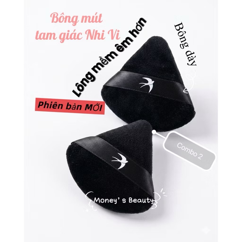 Mút Trang Điểm Hình Tam Giác 2 cái