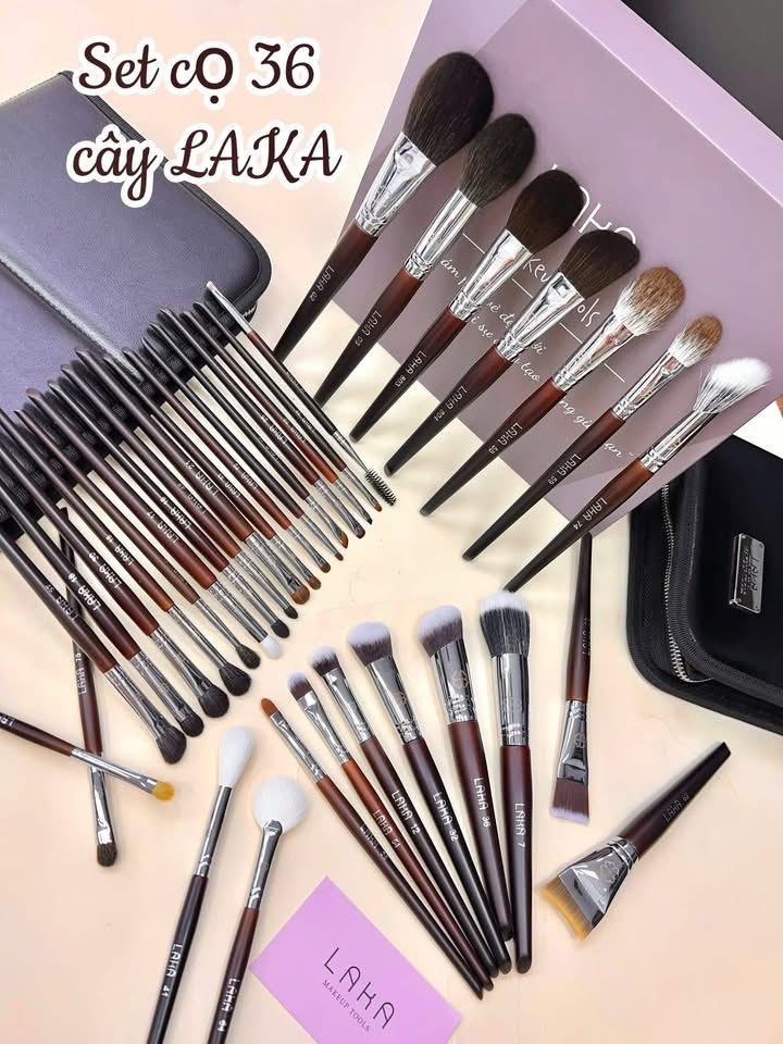 Bộ Cọ Chuyên Nghiệp Laka 36 Cây