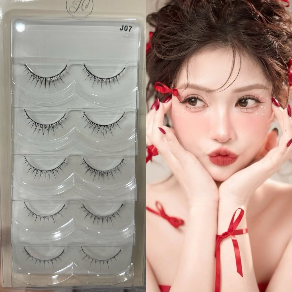 Lông Mi Giả Mi Gân Đen JO
