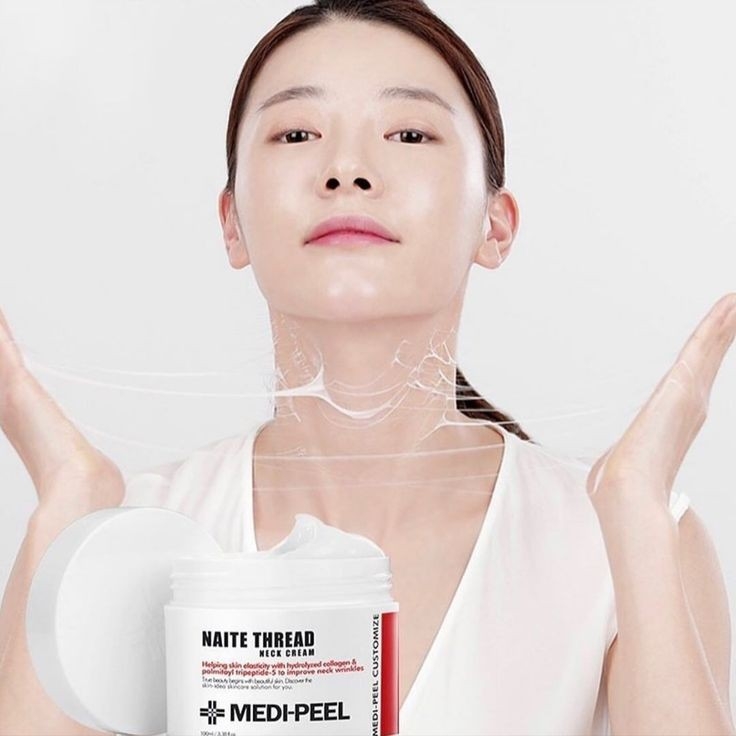 Kem Dưỡng Cổ Chống Lão Hóa,Giảm Nếp Nhăn Medi-Peel Naite Thread Neck Cream
