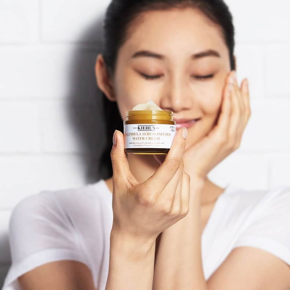 Kem Dưỡng Ẩm Làm Dịu Da  Kiehl’s Calendula Serum-Infused Water Cream