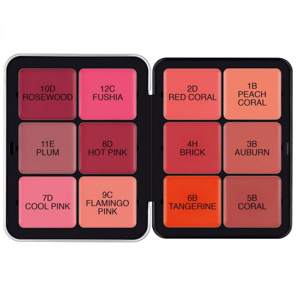 Bảng Kem Nền Má Hồng  Make Up For Ever - Hd Skin Face Essentials Palette