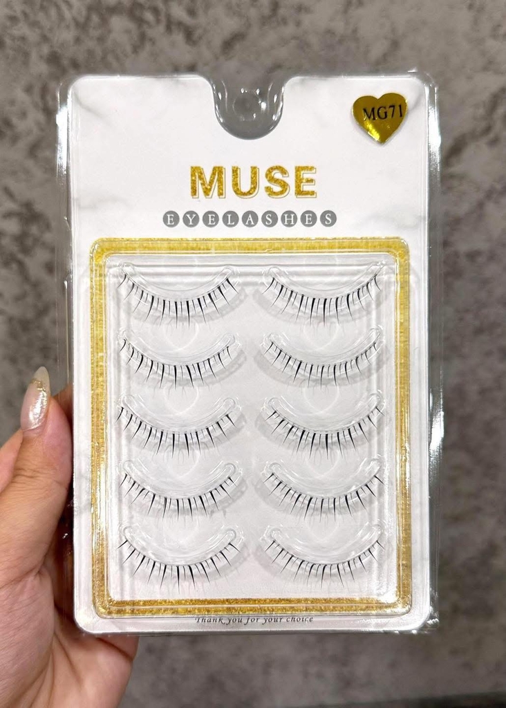 Lông Mi Giả Gân Trong Muse