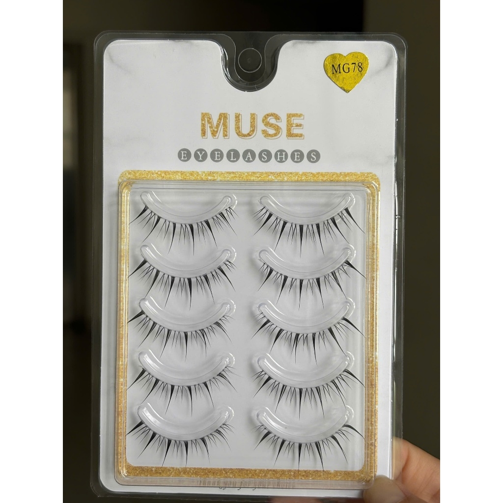 Lông Mi Giả Gân Trong Muse