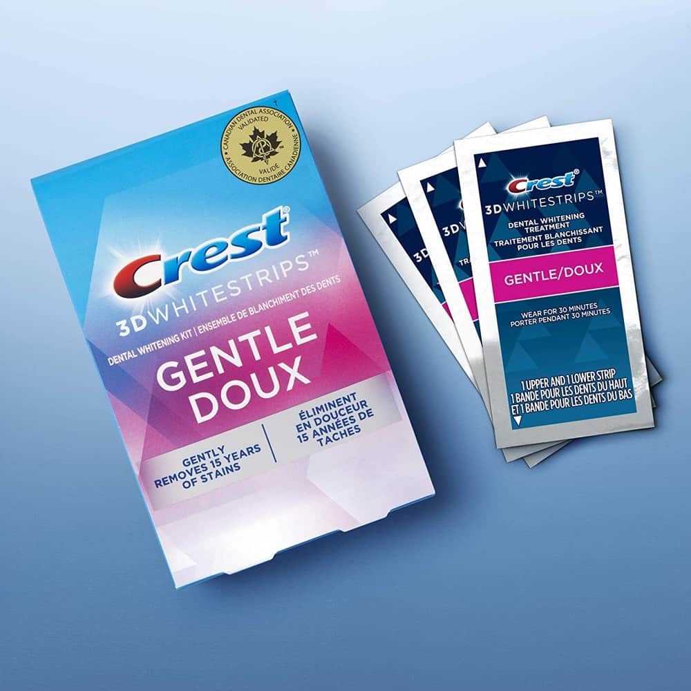 Miếng Dán Trắng Răng Crest 3D Whitestrips