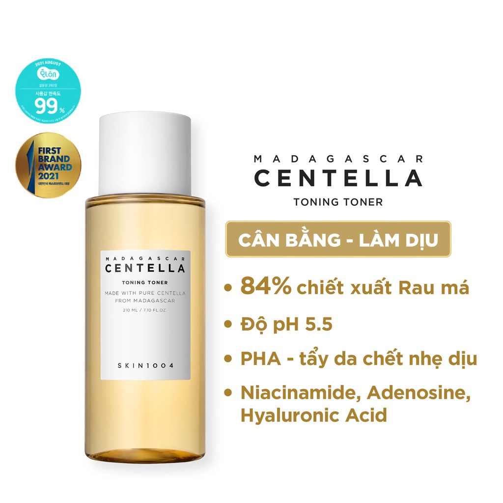 Nước hoa hồng Skin1004 Madagascar Centella Toning Toner