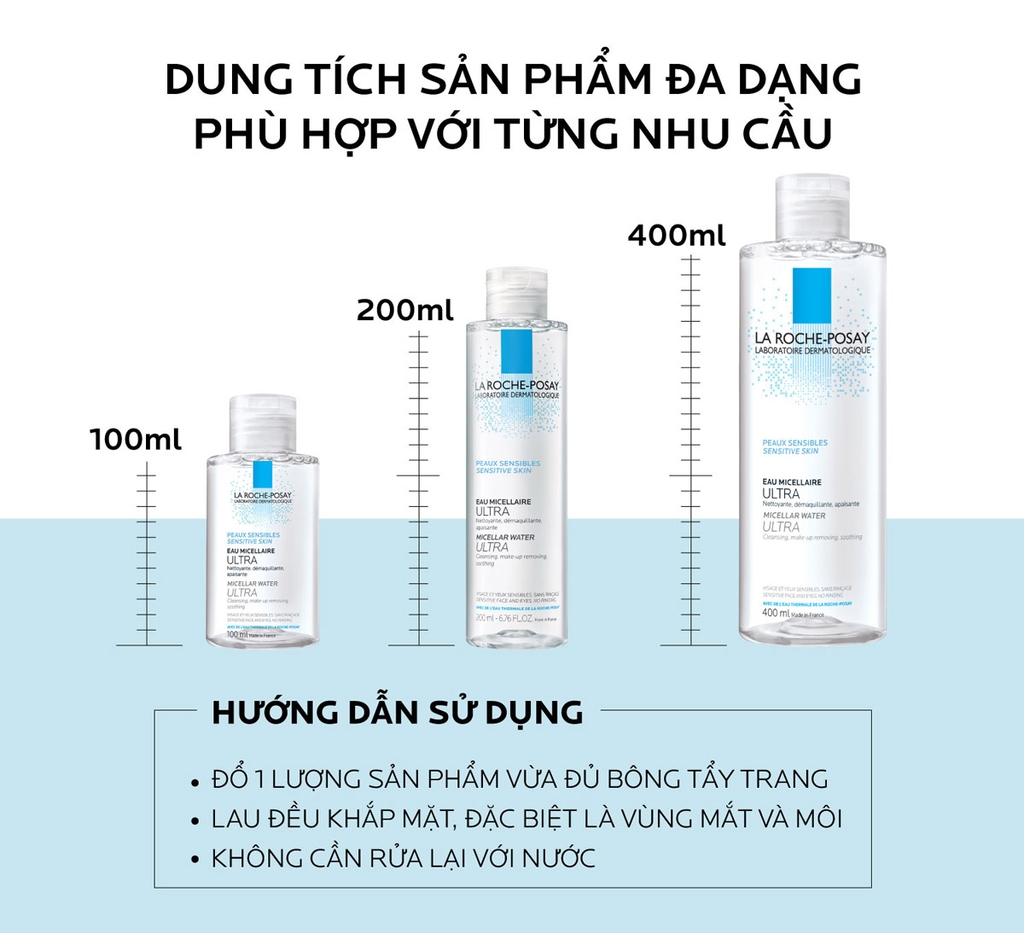 Nước Tẩy Trang La Roche Posay Effaclar Micellar Water Ultra