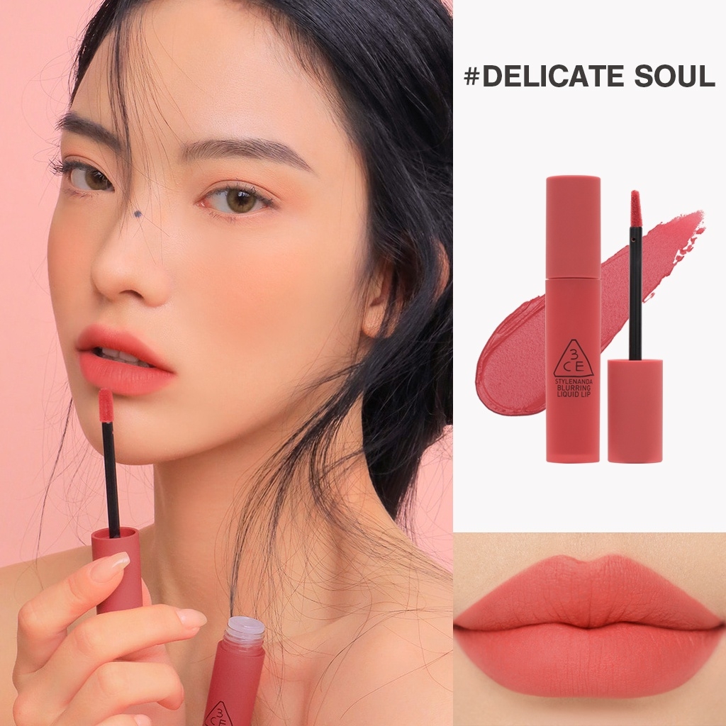 Son Kem 3CE  Blurring Liquid Lip