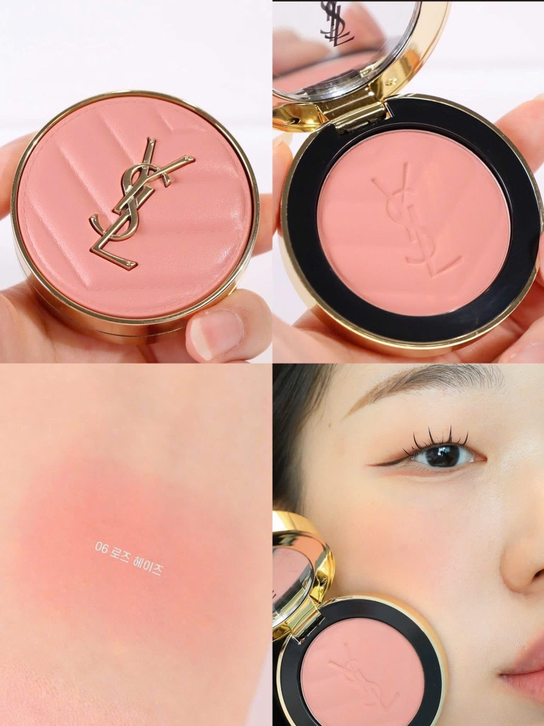 Phấn Má Hồng YSL Yves Saint Laurent Make Me Blush 24H Buildable Powder Blush