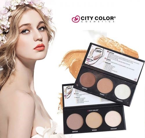 Bảng Phấn Tạo Khối và Highlight  City Color Contour Effects Contour Effects