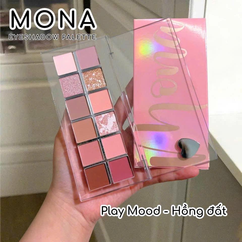 Bảng Phấn Mắt Mona Eyeshadow Palette 12 Ô