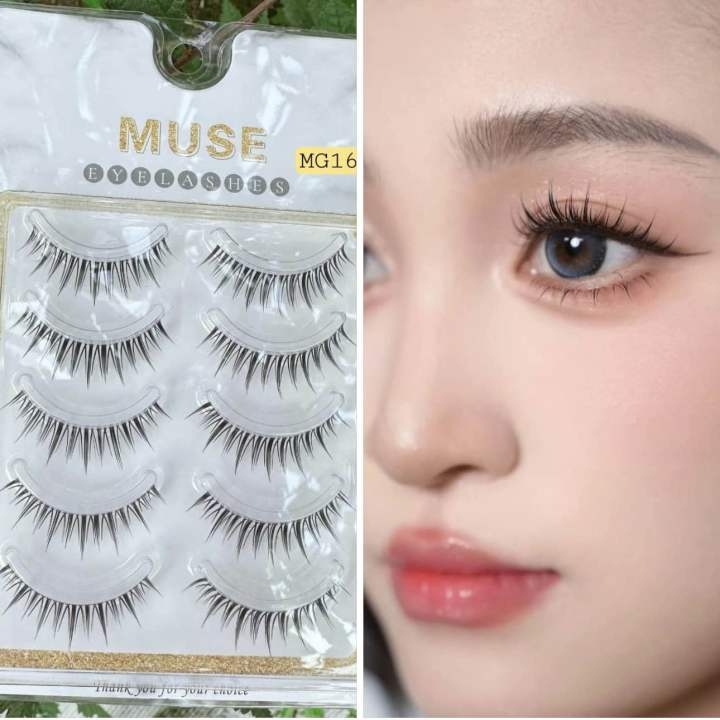 Lông Mi Giả Gân Trong Muse