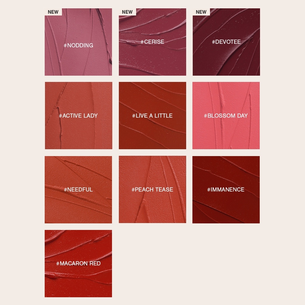 Son 3CE Kem Cloud Lip Tint 4g