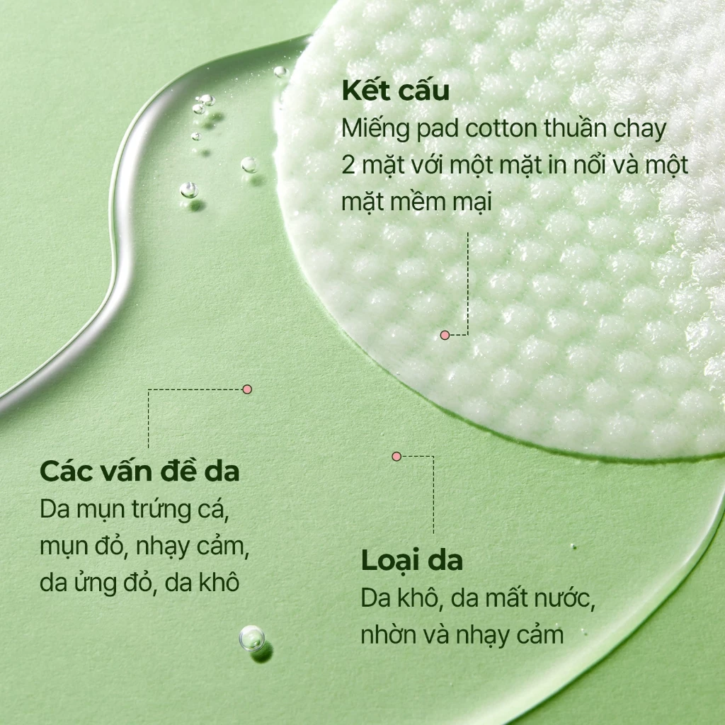 Toner Pad Torriden Làm Dịu Da Mụn, Cân Bằng Da, Cấp Ẩm Balanceful Cica Toner Pad