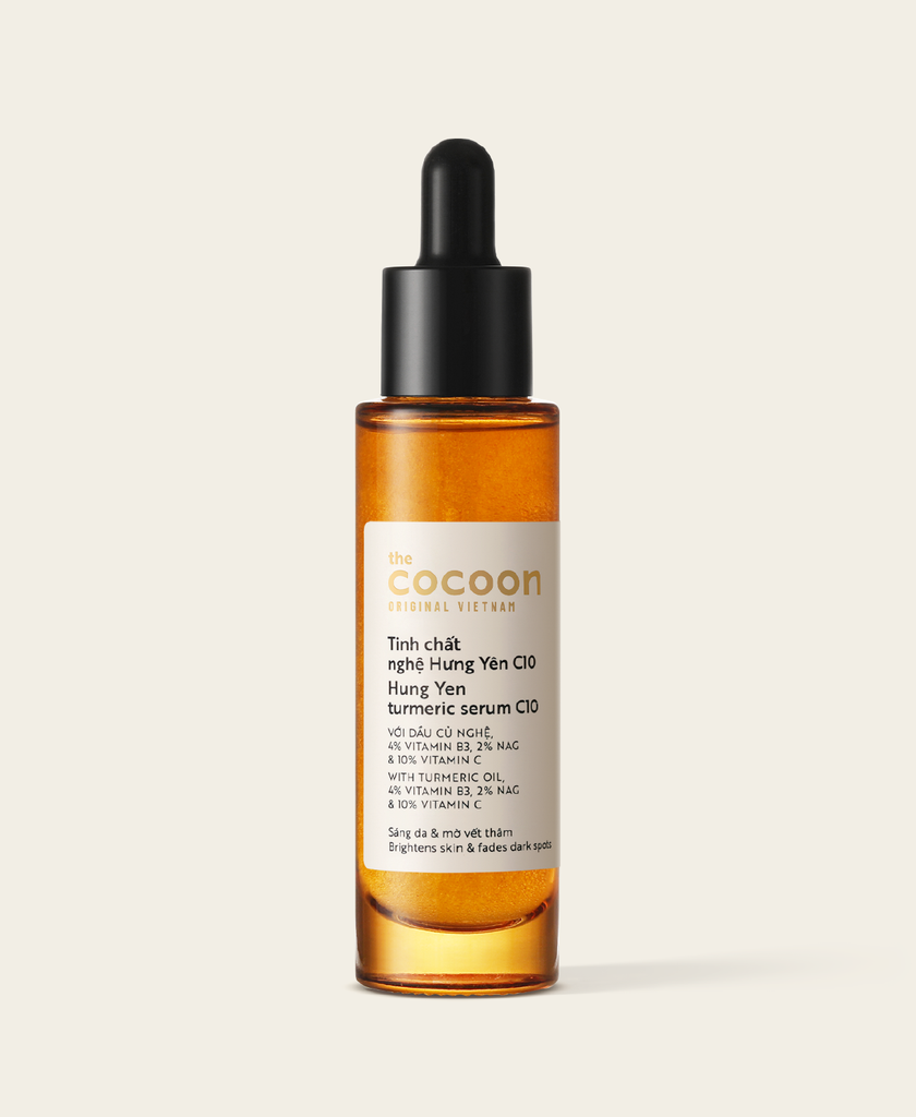 Tinh Chất Nghệ Hưng Yên Hỗ Trợ Sáng Da Và Mờ Vết Thâm Cocoon Turmeric Serum Brighten Skin And Fade Dark Spots