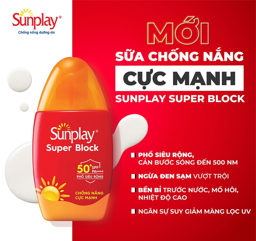 Sữa Chống Nắng Sunplay Bảo Vệ Vượt Trội SPF50+ PA++++