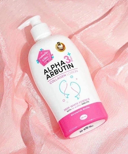 Sữa Dưỡng Thể Trắng Da Precious Skin Alpha Arbutin Collagen Lotion 3+Plus