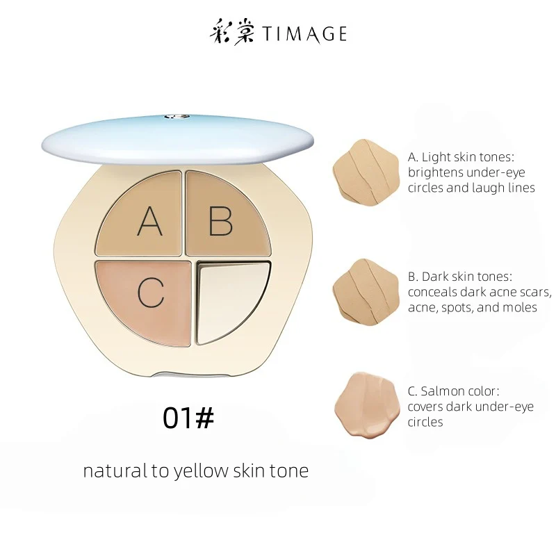 Bảng Kem Che Khuyết Điểm Timage Jady Creamy Concealer Palette