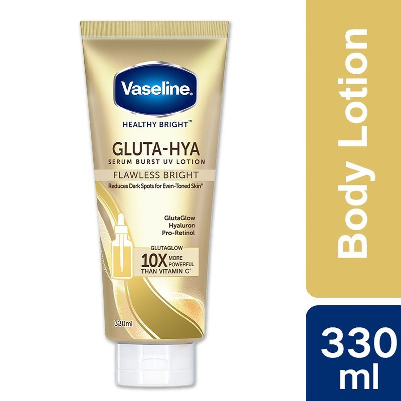 Sữa Dưỡng Thể  Vaseline Healthy Bright Gluta-Hya Serum Burst Lotion 330ml
