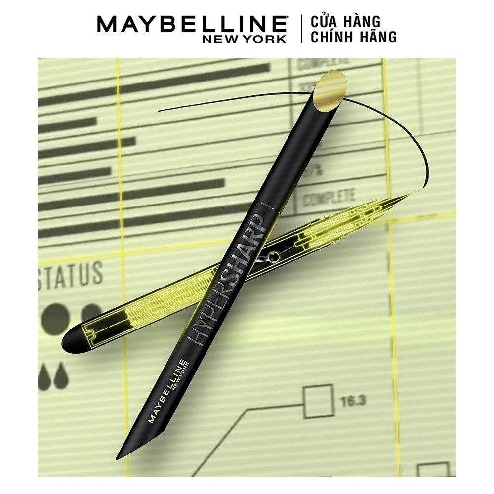 Bút Kẻ Mắt Nước Siêu Sắc Mảnh Maybelline New York Sharp Liner Extreme Không Lem Trôi