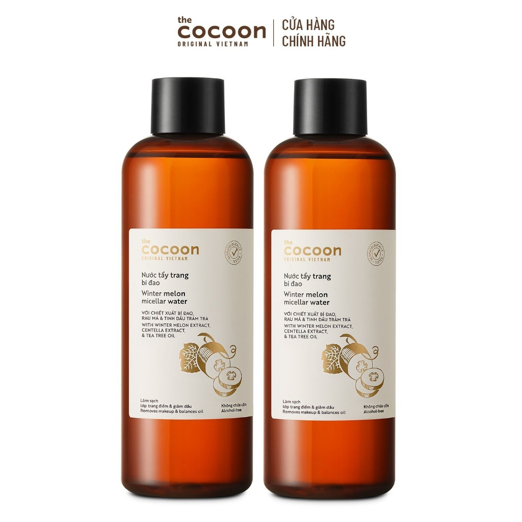 Nước Tẩy Trang Bí Đao Cocoon  Winter Melon Micellar Water