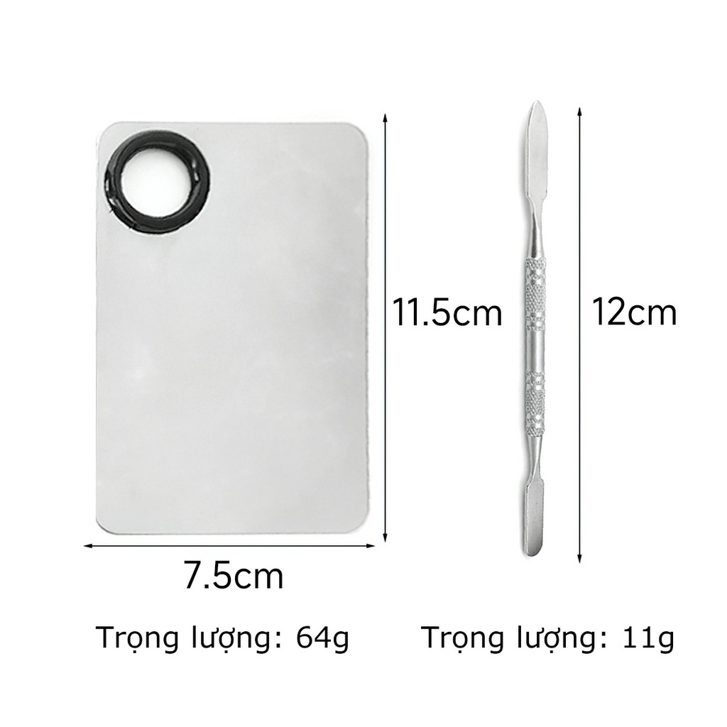 Khay Trộn Kem Nền Mix Son