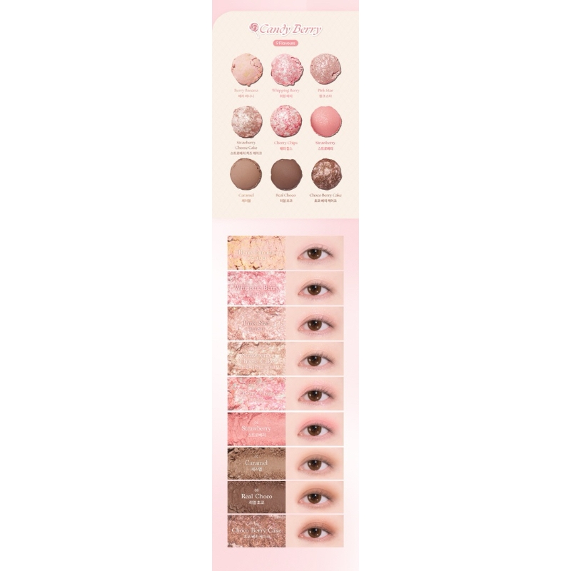 Bảng Phấn Mắt Dasique Shadow Ice Cream Palette 9 Color