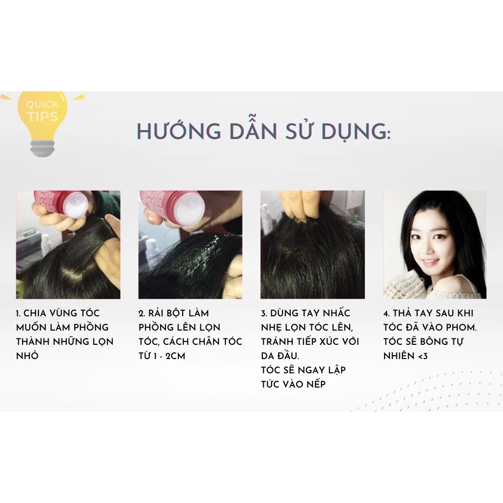 Bột Làm Phồng Tóc Best+