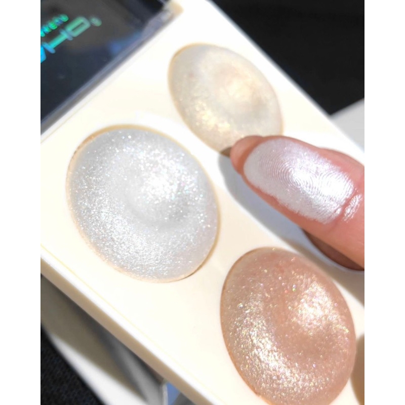 Phấn Bắt Sáng MSYAHO 4 Color Power Highlight Makeup Palette Glitter Eyeshadow Palette Gold Bronze
