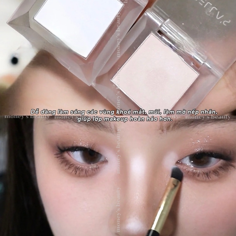 Phấn Bắt Sáng Trắng Lì Highligh Gella's  Single Color Eyeshadow