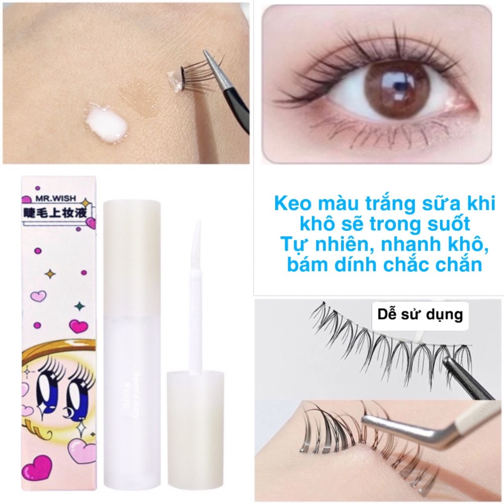 Keo Dán Mi Giả Khô Nhanh Không Dấu Vết Mr.Wish