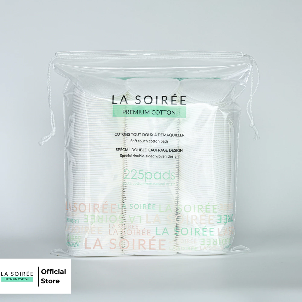 Bông Tẩy Trang La Soirée Premium Cotton