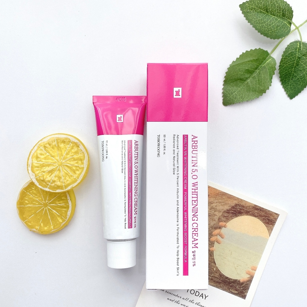 Kem Dưỡng Giảm Thâm Nám Tosowoong Arbutin 5% Whitening Cream