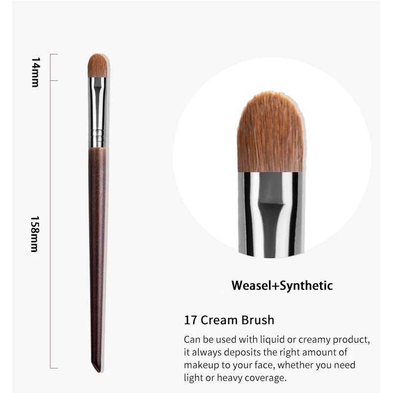 (TÁCH LẺ) Cọ Makeup Trang Điểm Lông Thú OVW