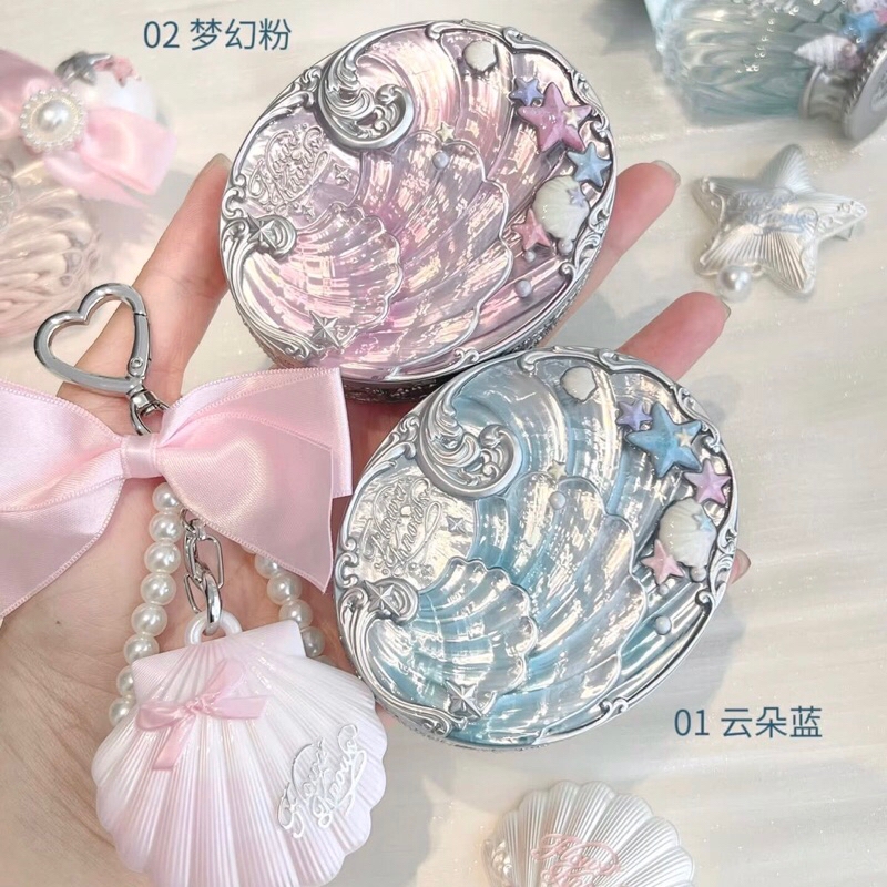Phấn Phủ Nén  Vỏ Sò Flower Knows Shell 's Jewel