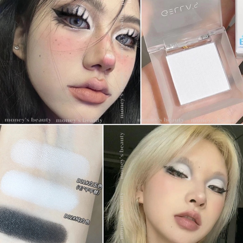 Phấn Bắt Sáng Trắng Lì Highligh Gella's  Single Color Eyeshadow