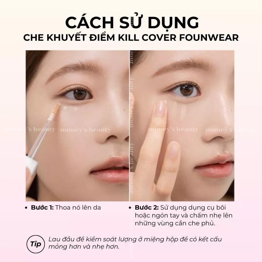 Che Khuyết Điểm Clio Kill Cover The New Founwear Concealer