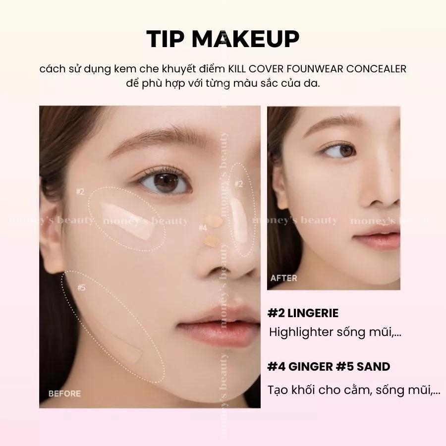 Che Khuyết Điểm Clio Kill Cover The New Founwear Concealer