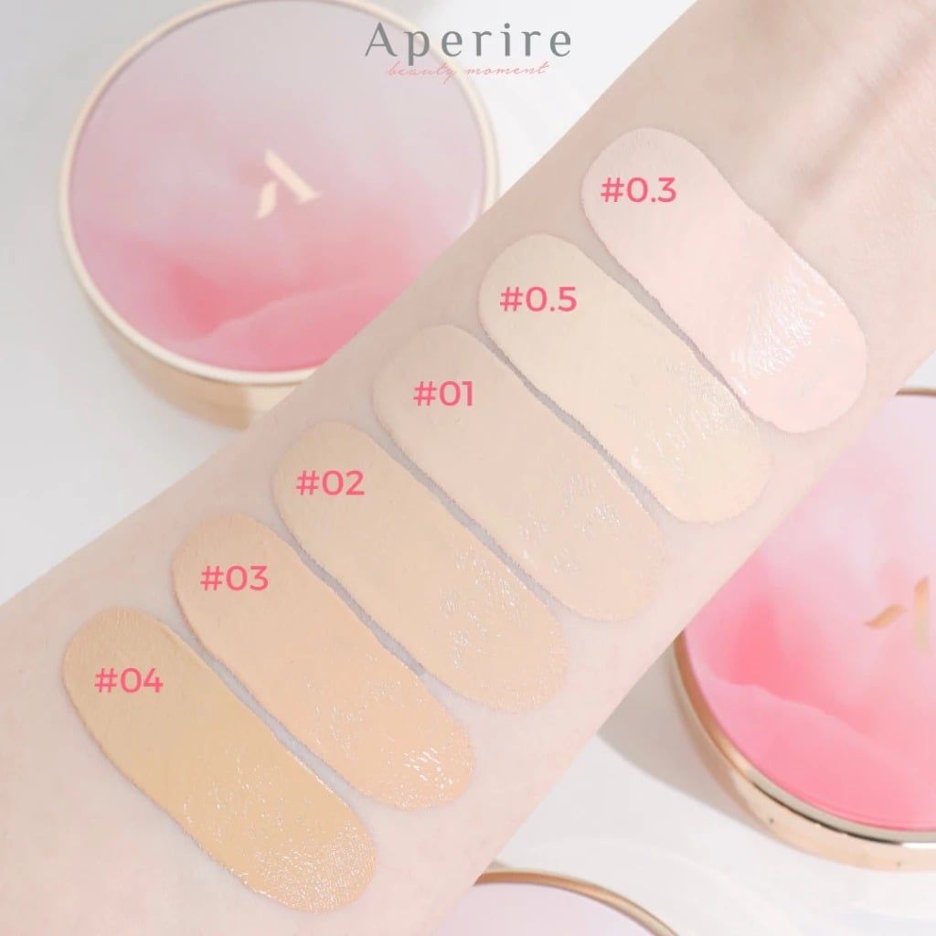 Cushion Chống Nắng Che Phủ Cao Aperire Day Dream Cover Cushion SPF50+/PA++++