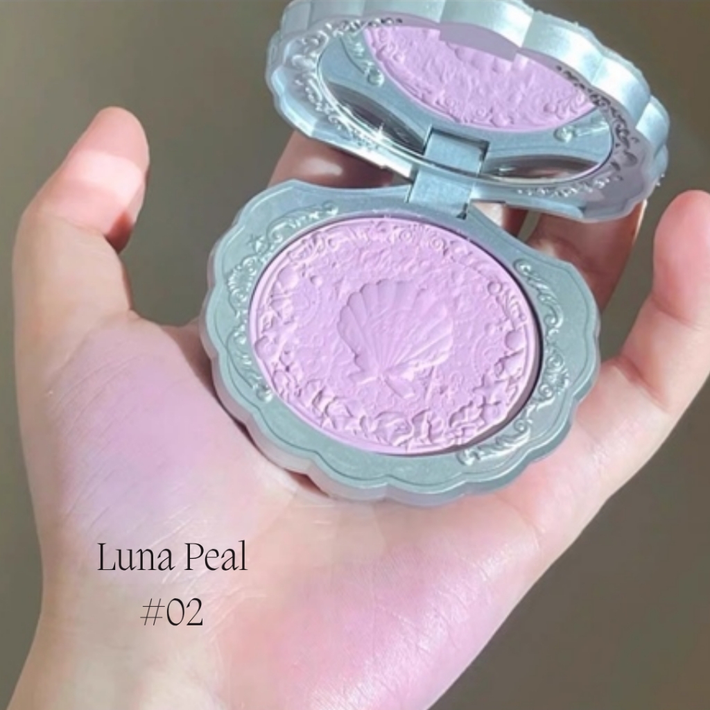 Phấn Má Hồng Hoa Biết Sò Điệp Flower Knows Shell's Jewel Silk Satin Blush