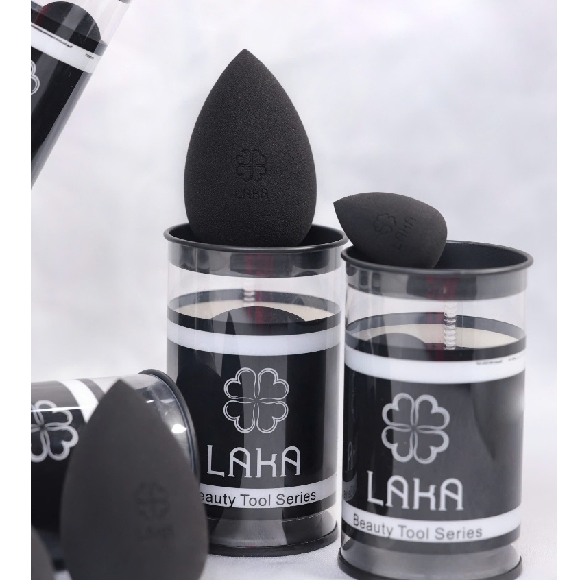 Set 2 Bông Mút Tán Nền Laka