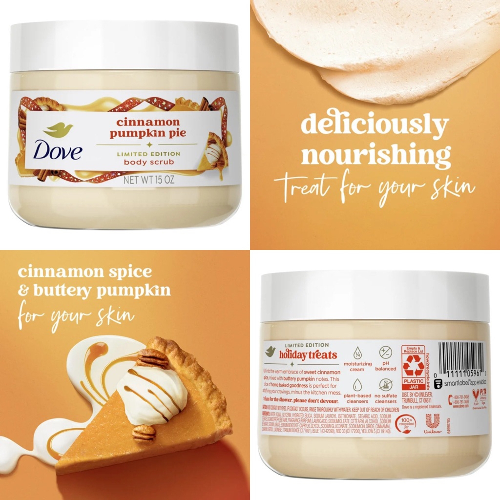 Tẩy Tế Bào Chết Toàn Thân Dove Limited Edition Body Scrub 425g Bản Mỹ