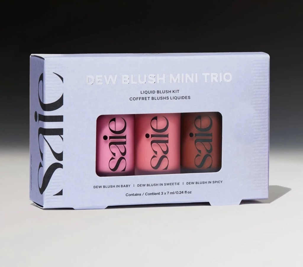 Bộ Set Má Hồng Kem Saie Mini Dew Blush Trio Set