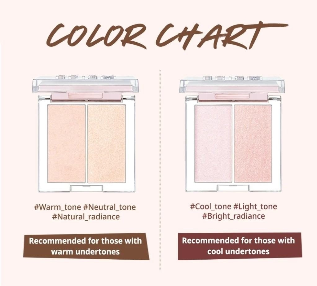 Phấn Bắt Sáng Clio Prism Highlighter Duo