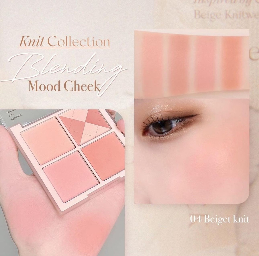Bảng Phấn Má Hồng Dasique Blending Mood Cheek