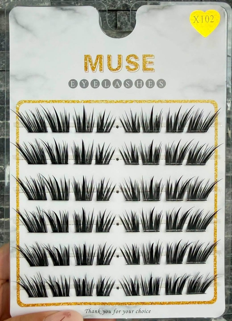 Lông Mi Giả Tách Sợi Mi Chùm Muse