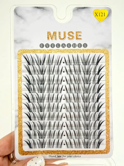 Lông Mi Giả Tách Sợi Mi Chùm Muse